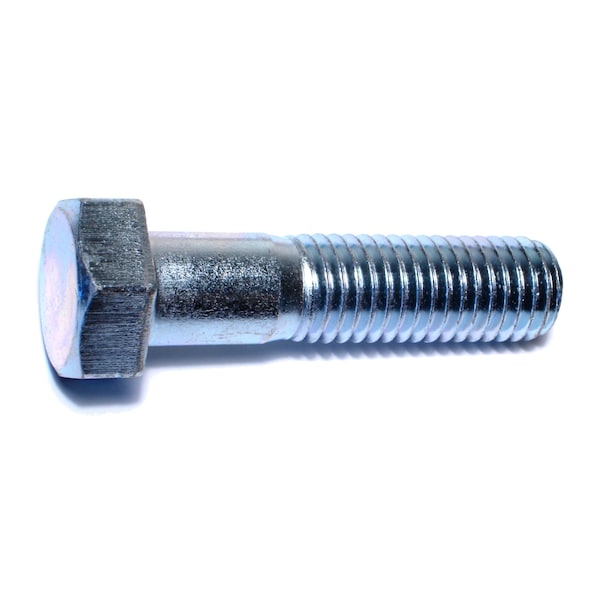 Midwest Fastener Grade 2, 5/8"-11 Hex Head Cap Screw, Zinc Plated Steel, 2-1/2 in L, 15 PK 53318 - main